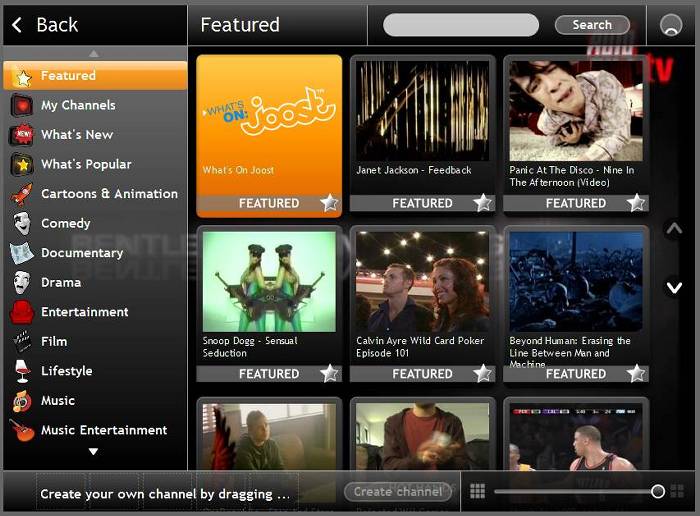 Video on Demand: Joost